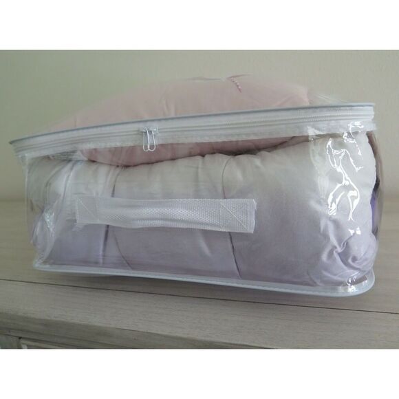 Lilly Love Purple to Pink Ombre Reversible Unicorn TWIN Comforter Set - Picture 6 of 11